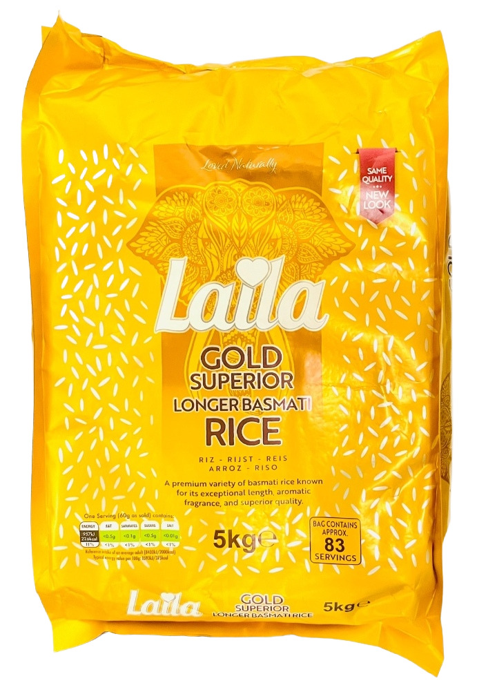 Laila Gold Basmati Rice 5Kg
