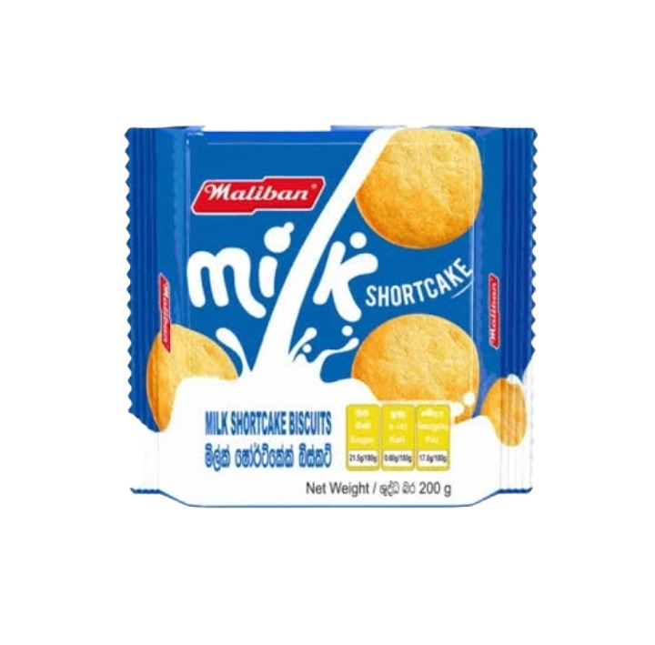 Maliban Milk Short Cake Biscuit 200g